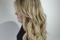 Highlights & Curtain bangs
